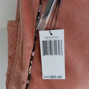 Vera Bradley | Bags | New Vera Bradley Vbu Backpack Corduroy  display picture 1